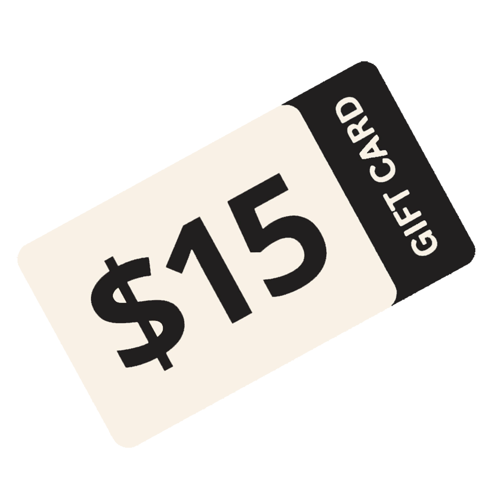 $15 Gift Card